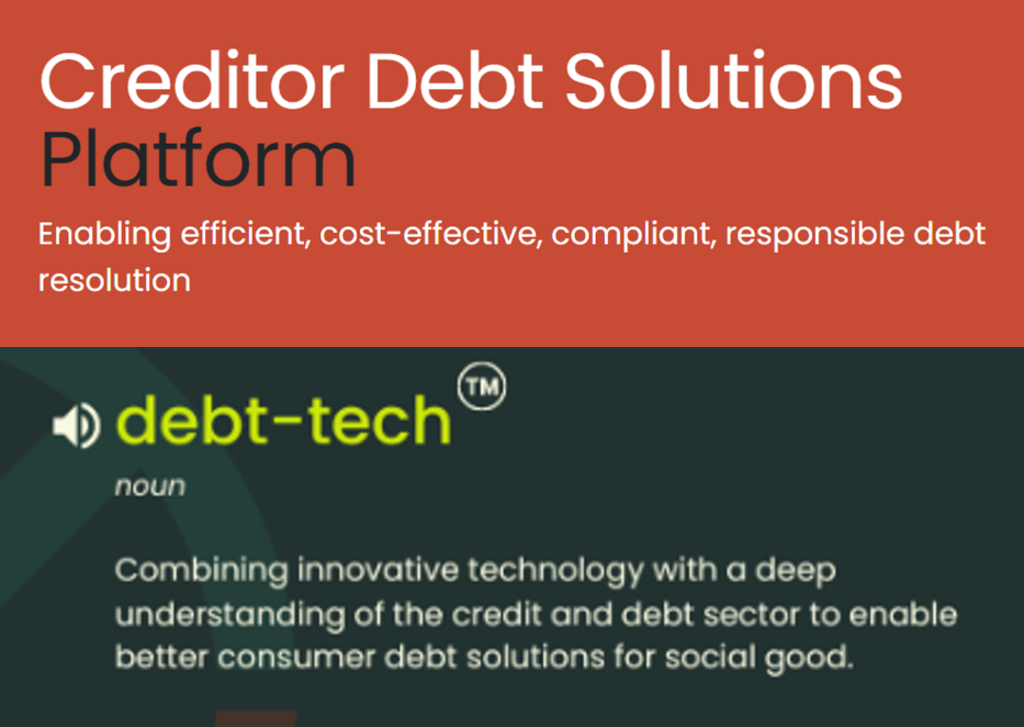 Trustfolio news story graphic - Trustfolio Creditor Debt Solutions Platform